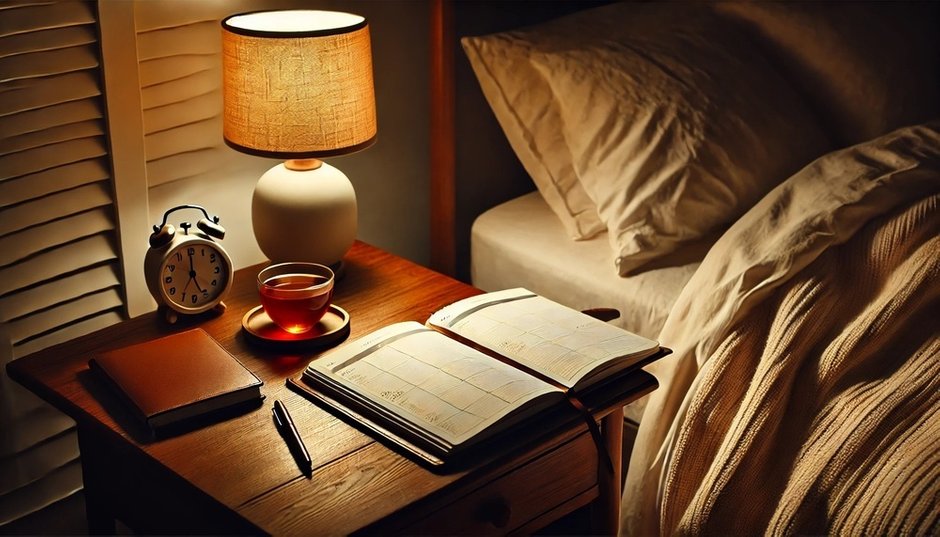 Calm evening routine for daily well-being at Kneesrefine